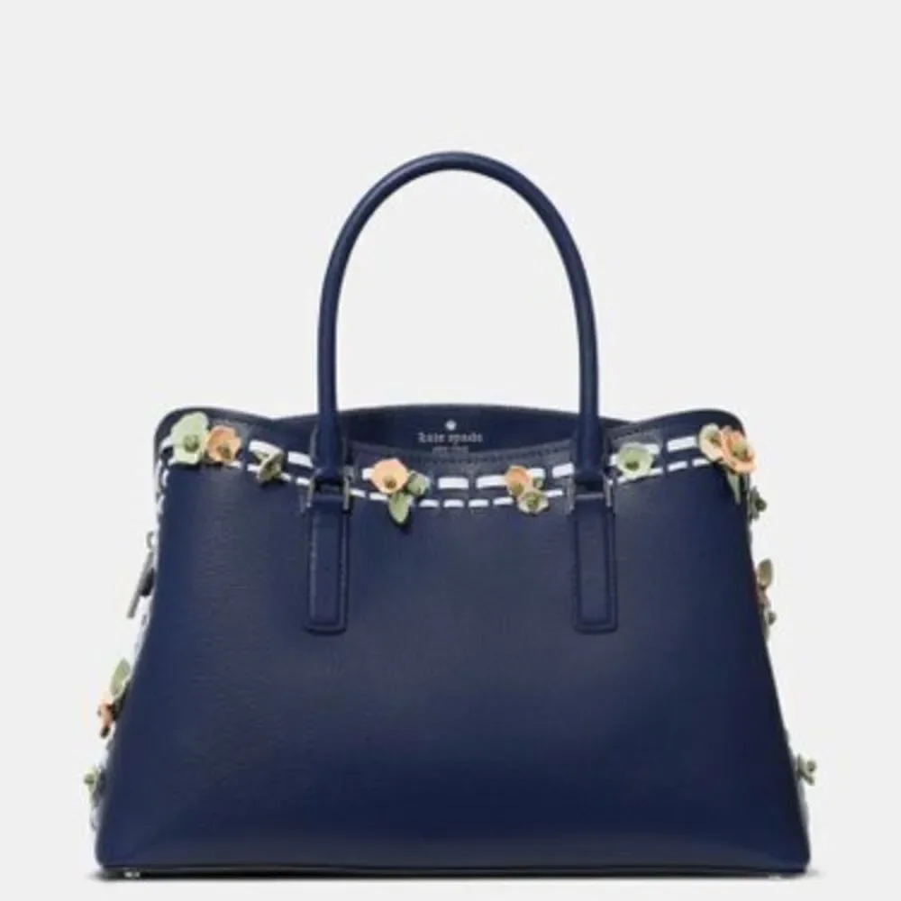 Thompson Street Floral Satchel Bag